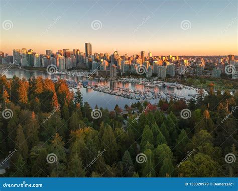 Stanley Park Vancouver Canada Stock Image Image Of Estate Evening