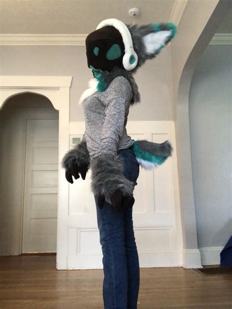 just finished this protogen premade link to listing in comments r furry