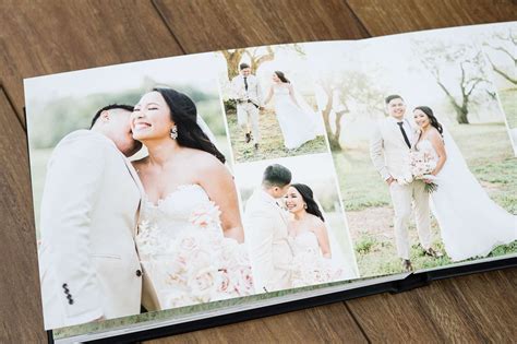 Layflat Wedding Album With Stunning Fine Art Photography
