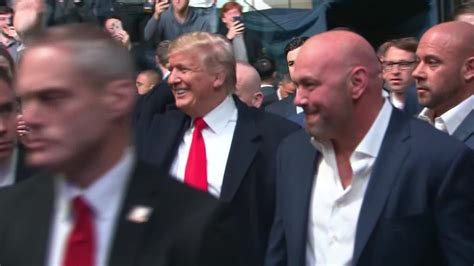 Donald Trump At Ufc 244 President Met With Loud Boos Some Cheers At
