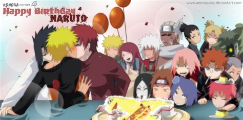 Happy Birthday Naruto Naruto Shippuden Naruto