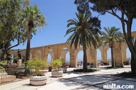 Upper Barrakka Gardens Valletta Malta