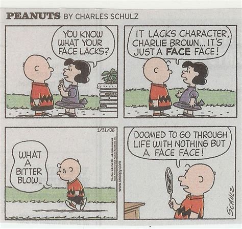 Peanuts — Lucy Van Pelt And Charlie Brown Via Charlie Brown
