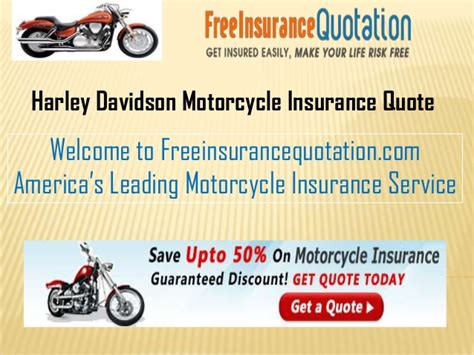 Rider services po box 22048 Harley Davidson Motorcycle Insurance Quote