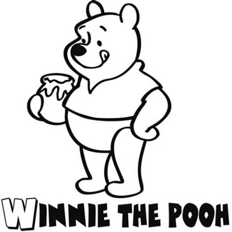 Winnie the Pooh: Dibujos para colorear