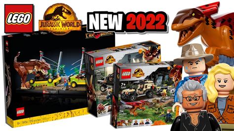 Lego Jurassic World Dominion 2022 Sets Officially Revealed Youtube