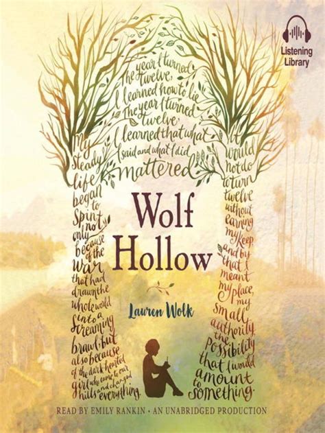 Wolf Hollow audio | Listening library, Cursed child book, New students