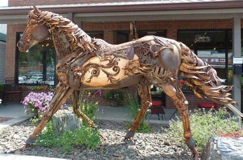 Artist listed animals metal art sculptures. 17 Best images about Western art by John lopez on ...