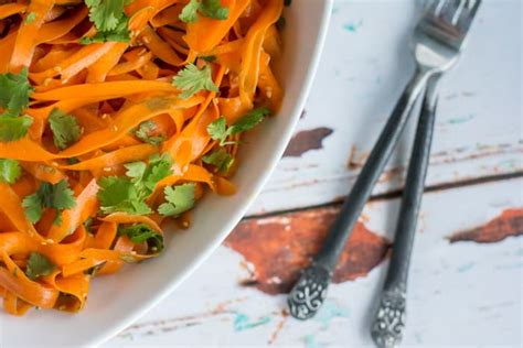 Asian Inspired Sesame Cilantro Carrot Salad Paleo And Vegetarian