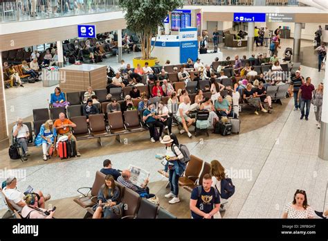 Departure Lounge Duty Free Area Bristol International Airport Uk