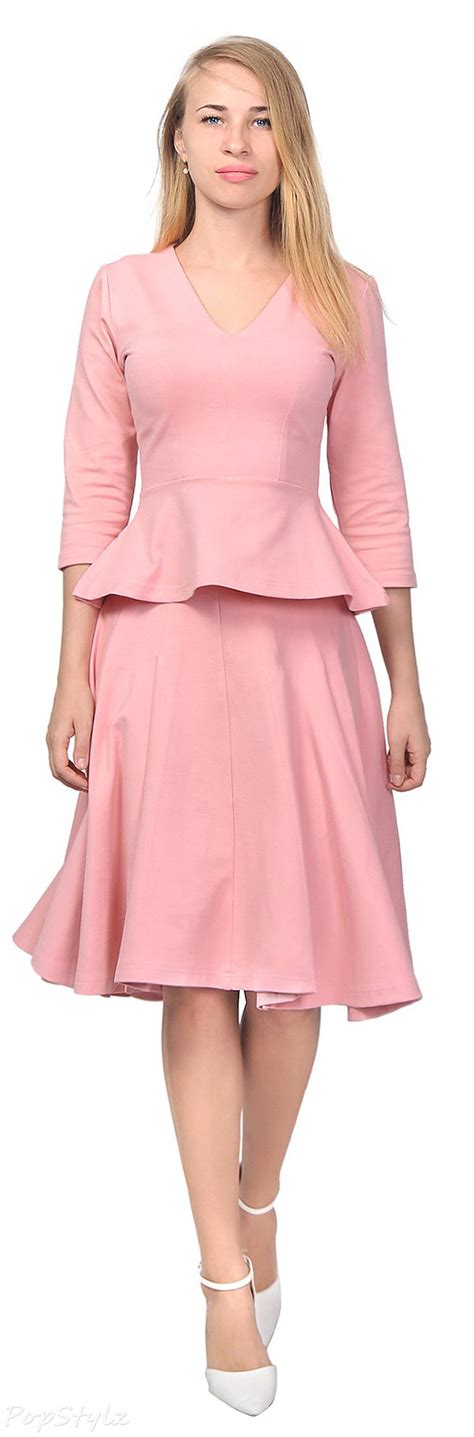 Pretty Peplum Shirt Top Suit Event Dresses Dresses Plus Size