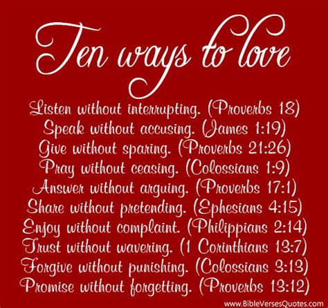 Top Ten Way To Love Others Inspiring Bible Love Verses Images