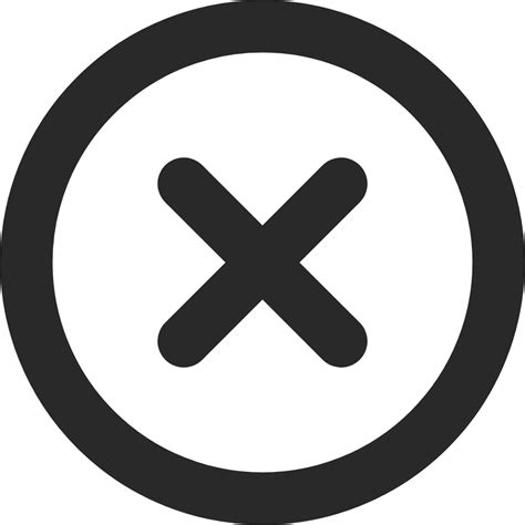 Sign Times Circle Icon Download For Free Iconduck