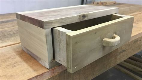How To Make A Wooden Drawer Youtube