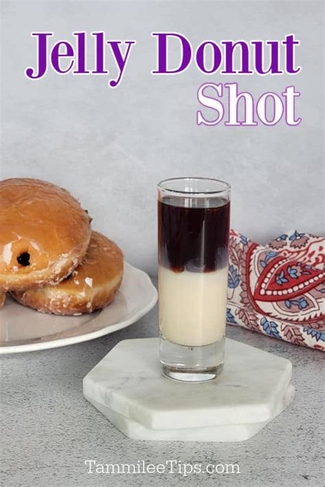 Jelly Donut Shot Recipe Tammilee Tips