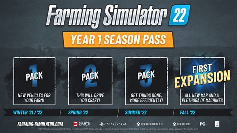 Farming Simulator 22 1 Year Season Pass Fs22 Seasons