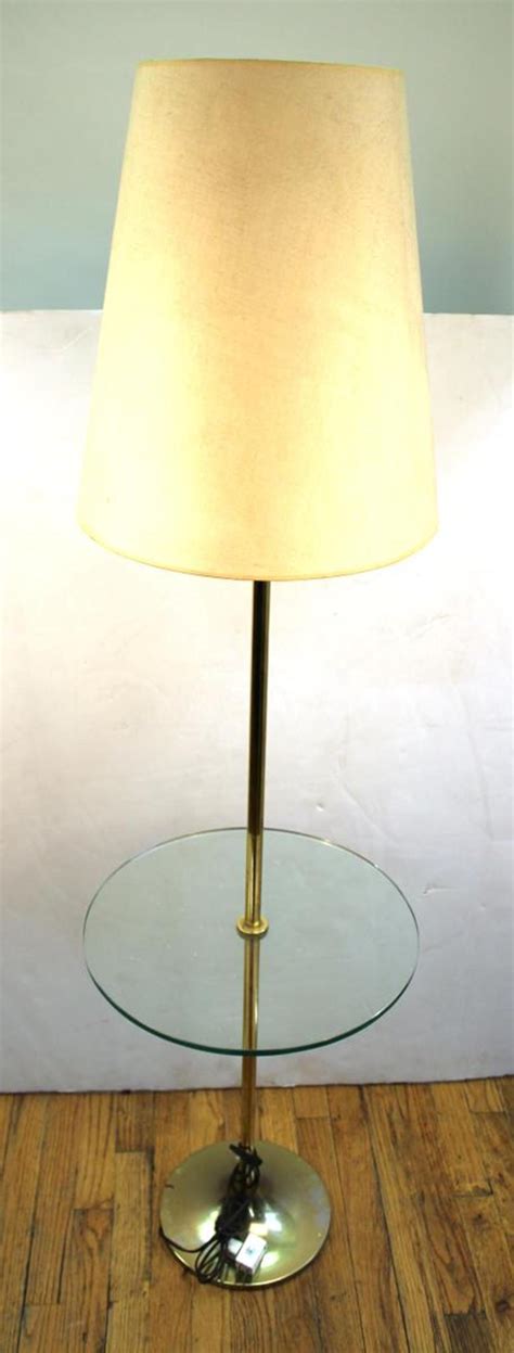Find a display of some previous mid century modern floor lamp if you had not found one while looking for the base and column. Mid-Century Modern Standing Floor Lamp Brass Glass