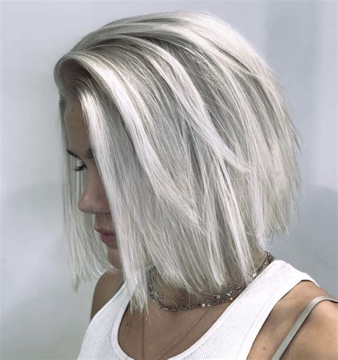 pin by christine sullivan on white hair silver blonde hair platinum blonde hair short