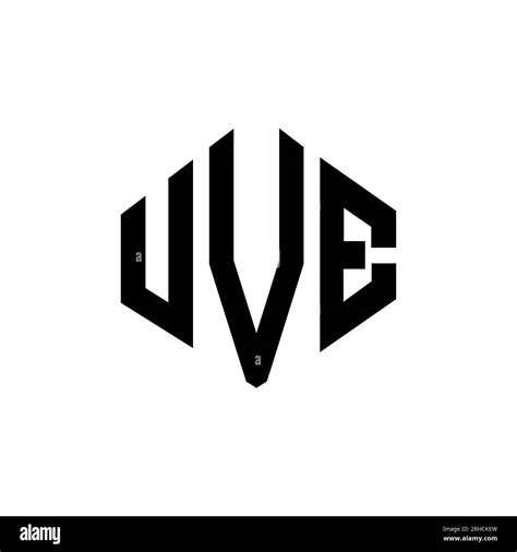 Diseño De Logotipo De Letra Uve Con Forma De Polígono Uve Polígono Y