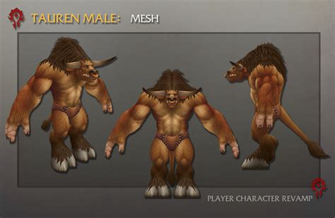 Neue Charaktermodelle Der Tauren