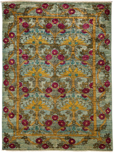 Fine Handwoven Arts And Crafts Voysey Rug Area Rug Collections Arts