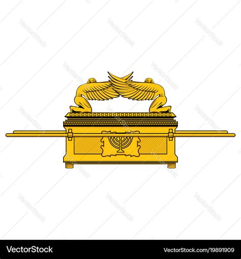 Ark Of The Covenant Royalty Free Vector Image Vectorstock