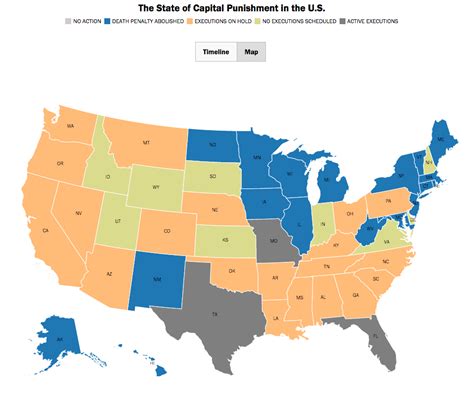 This Map Shows Why Us Capital Punishment Is Declining Time