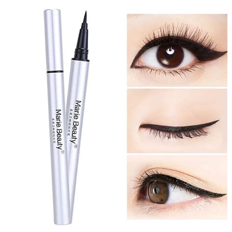 Fashion Black Waterproof Eyeliner Pen Makeup Long Lasting Eye Liner
