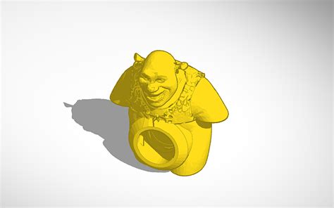 3d Design Shrek Tinkercad