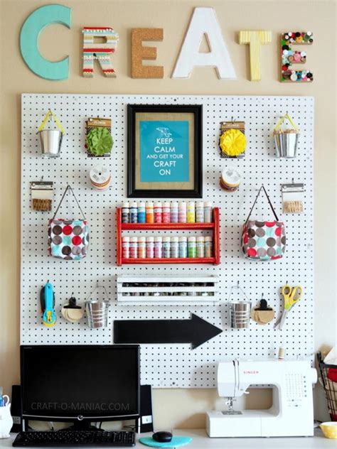 12 Organization Ideas That Will Totally Transform Your Messy Craft Room