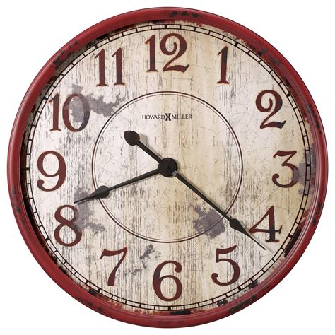 Howard Miller Wall Clocks 625 598 Back 40 Wall Clock Mueller