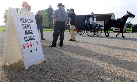 Measles Outbreak Among Amish In Ohio Risks Spreading At Buggy Showcase
