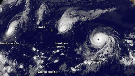 Hurricane Season Heats Up With Three In The Pacific And One In The Atlantic