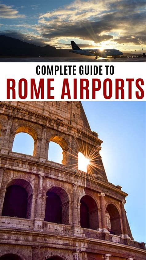 Rome Airports Complete Guide And What To Expect