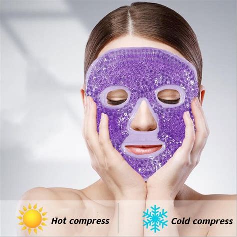Gel Ice Pack Face Ice Face Mask Ice Cooling Gel Mask Reusable Ice Mask