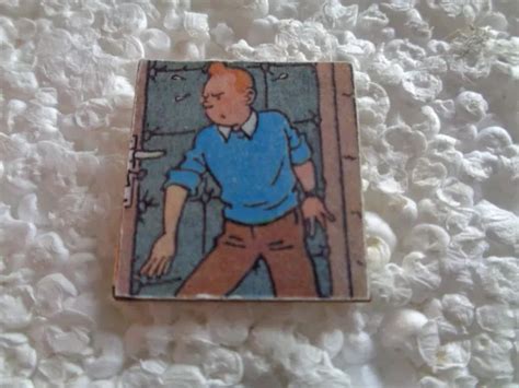 Tintin Cartoon Comic Strip Character Unusual Rare Metal Lapel Pin Eur 2