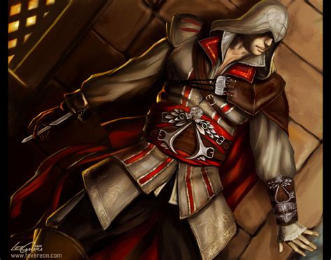 Assassins Creed 2 Ezio By Fevereon On Deviantart