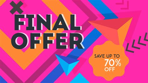 Final Offer Sale Banner Animation Template 2094363
