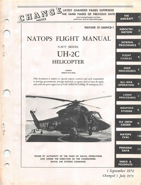 Kaman Uh C Seasprite Helicopter Natops Flight Manual Cd Ebay