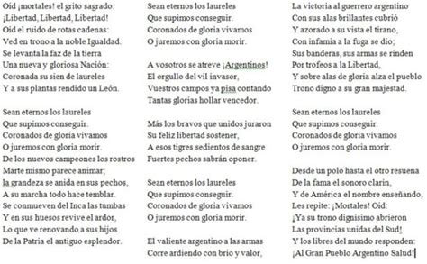 DÏa Del Himno Argentino 11 De Mayo Imágenes Letra Video