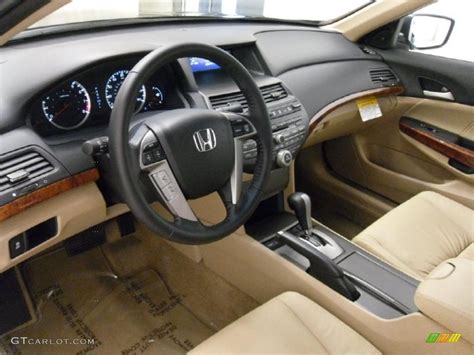 Ivory Interior 2011 Honda Accord Ex L Sedan Photo 38712947