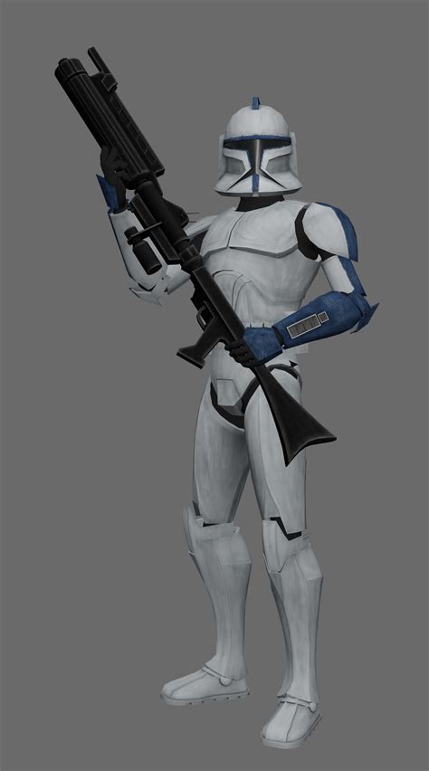 Artstation Star Wars The Clone Wars 501st Phase 1 Clone Trooper