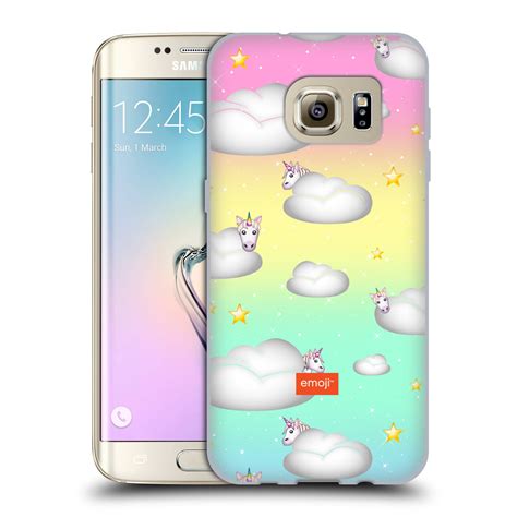 Emoji Official Emoji Unicorns Soft Gel Case For Samsung Phones 1