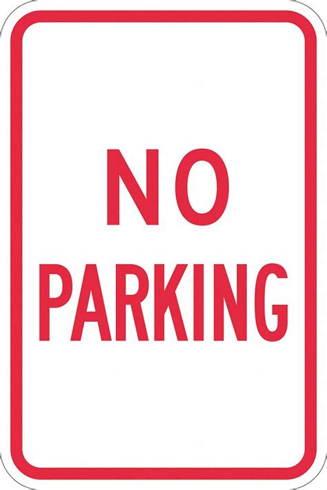 Lyle No Parking Parking Sign Sign Legend No Parking Mutcd Code R8 3