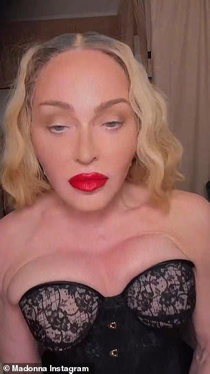 Madonna 64 Bares Her Cleavage As She Teases Fans With What To Expect