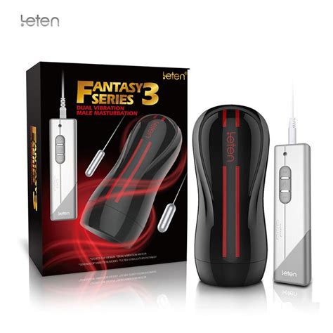 Leten New 3 Dual Engine 10 Modes Vibration Electric Male Hands Free