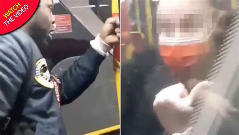 man throws punch at woman on london bus after she comments on him not wearing mask mirror online