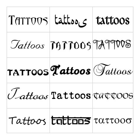 Letter Fonts For Tattoos Cursive Tattoos Trends Gallery 6a8