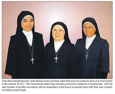 The Sisters Of The Sacred Heart Of Jesus Of Ragusa Diocese Of Charlottetown