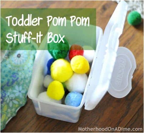 10 Creative Pom Pom Activites For Your 1 Year Old Page 6